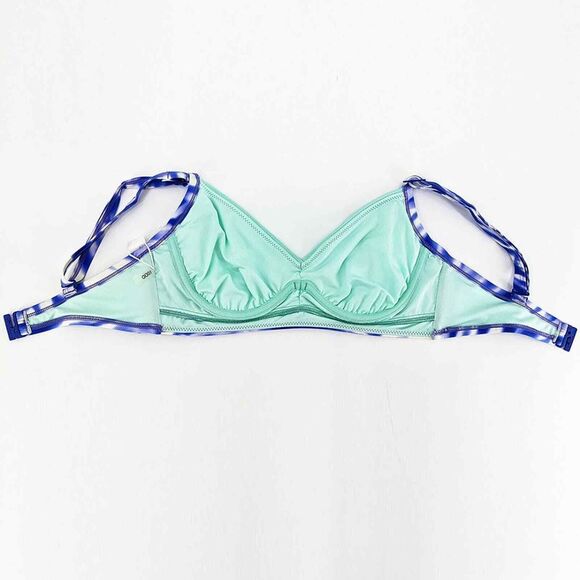 Seafolly DD Cup Beach Break Convertible Cross Back Bralette Bikini Top Size 6 - Picture 7 of 13